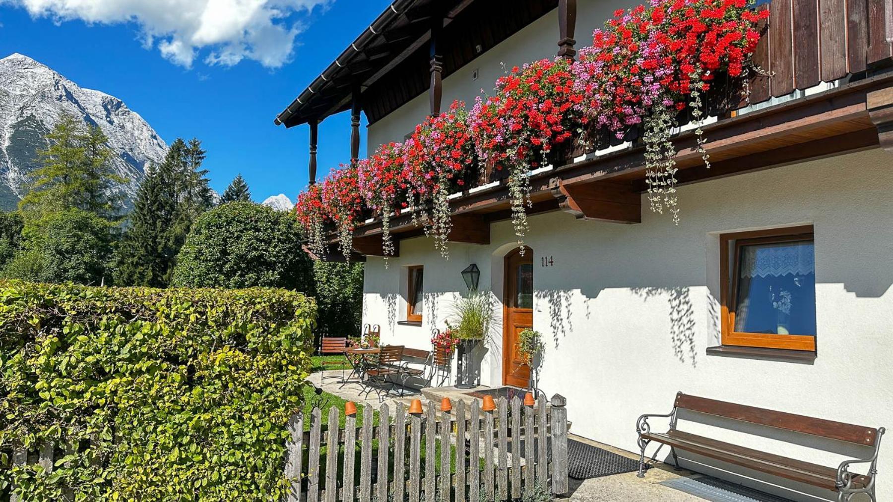 Alte Schmiede Hotel Leutasch Exterior foto